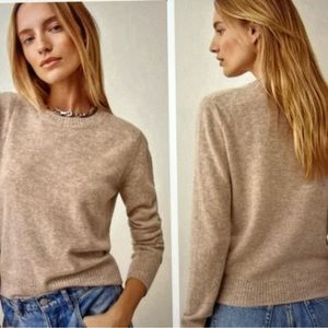 Reformation Cashmere Crew Sweater